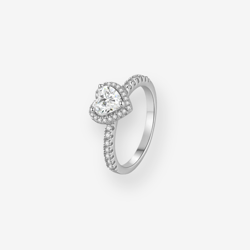 LUX MINI HEART RING