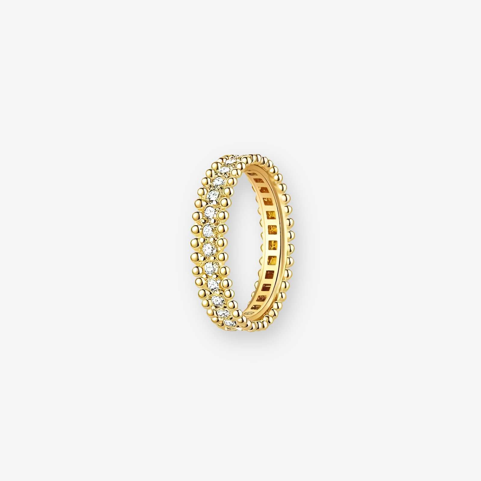 LUX BEADED RING