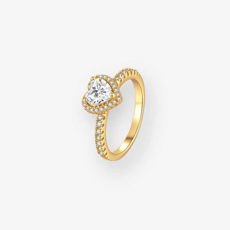 LUX MINI HEART RING
