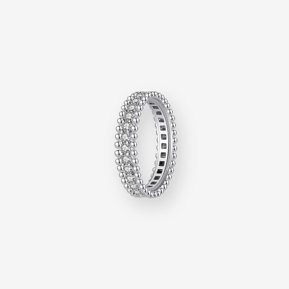 LUX BEADED RING
