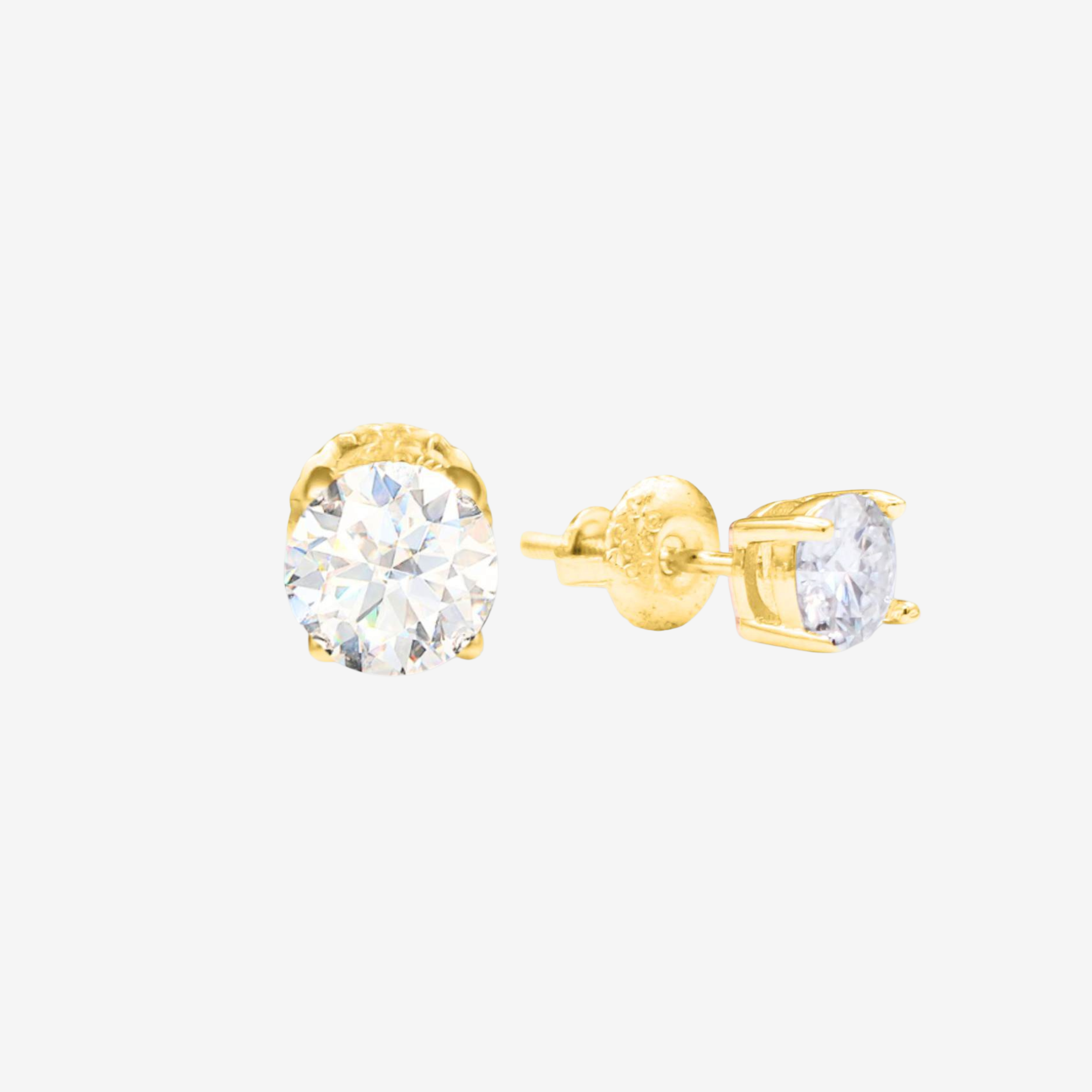 2CT STUD EARRINGS