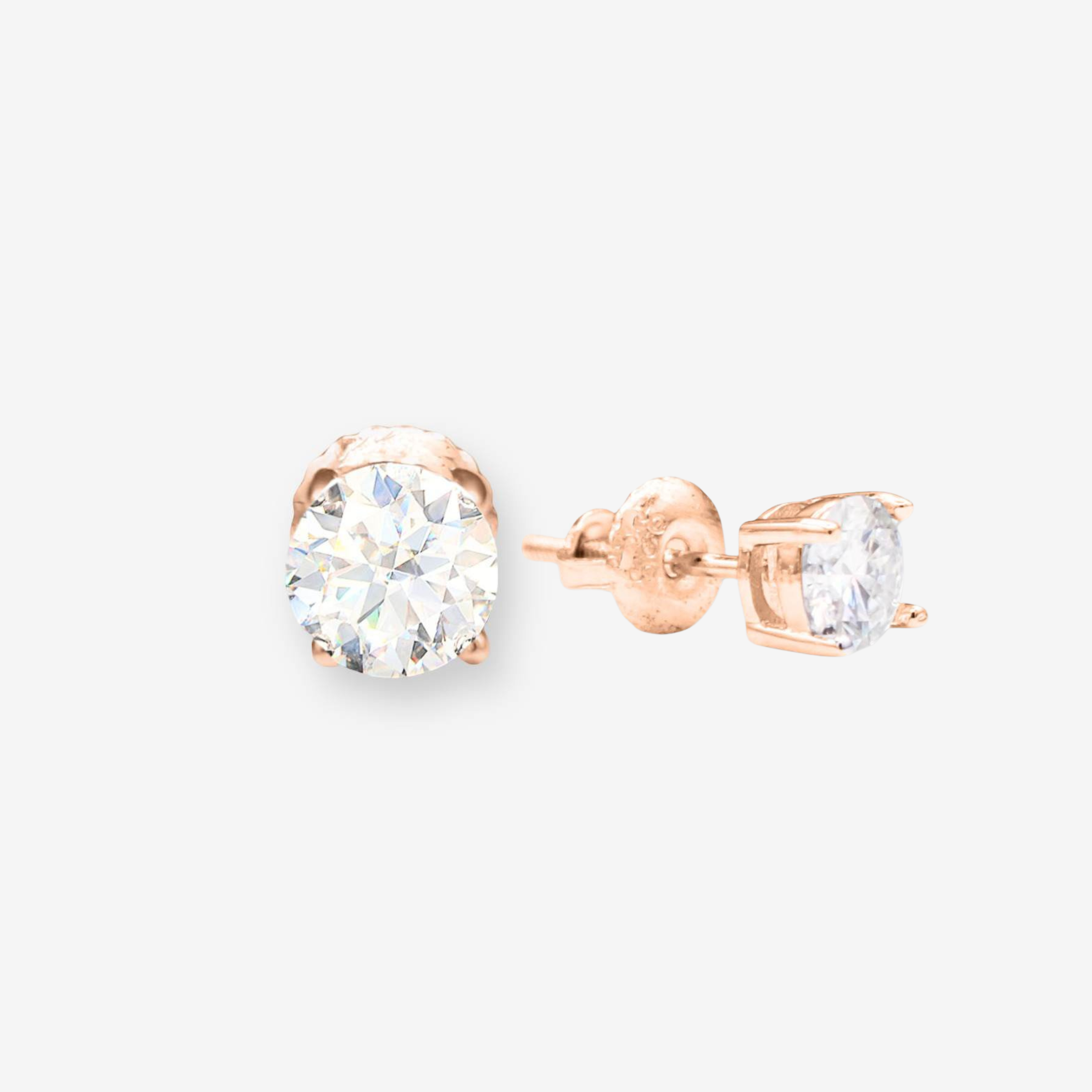 2CT STUD EARRINGS